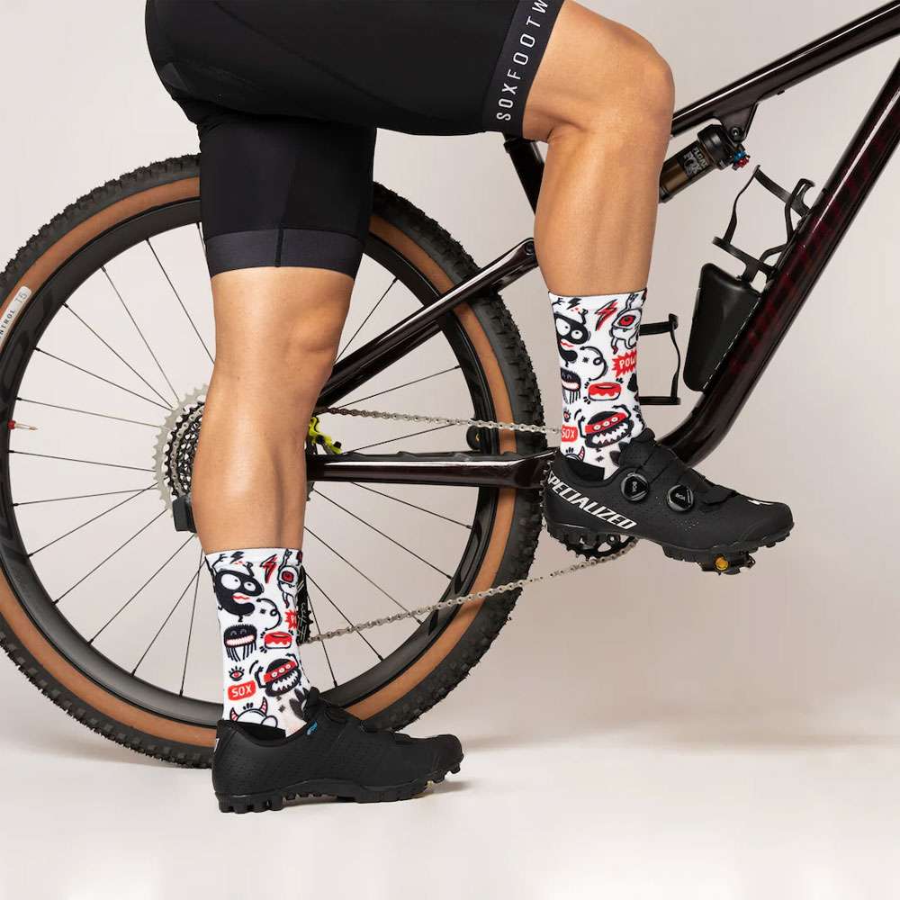 Sox-Schuhe, leuchtend funky – Socken