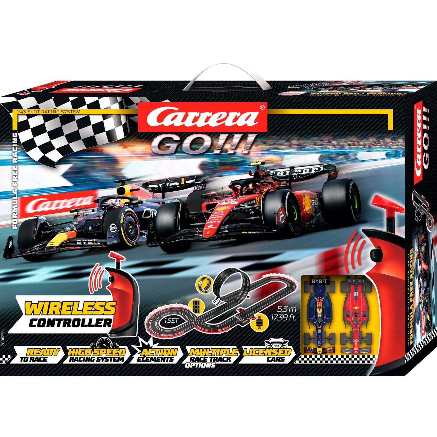 Carrera Go !!! Freier Rennsportkabellose