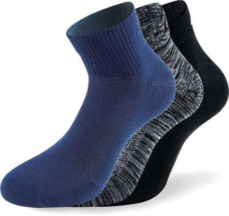 Lenz Performance Quarter Tech - Laufsocken (3er Pack)