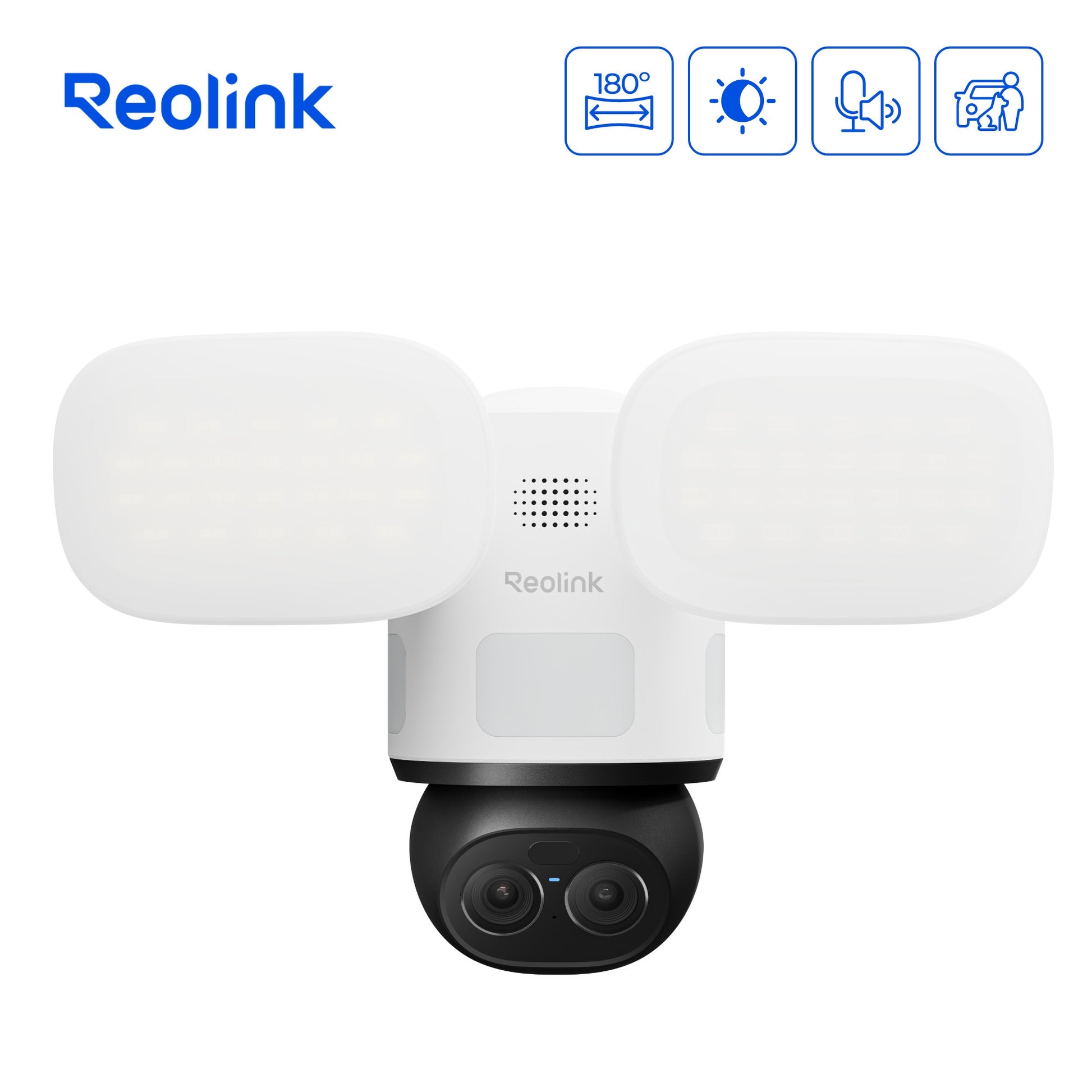 Reolink F850W Trackflex Flutlicht-WLAN-Überwachungskamera (weiß, 4k, WLAN)