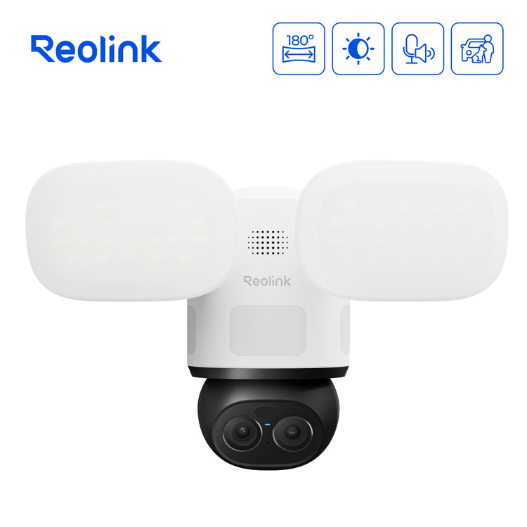 Reolink F850W Trackflex Flutlicht-WLAN-Überwachungskamera (weiß, 4k, WLAN)