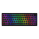 Hator Skyfall kabelgebunden, Gaming-Tastatur (schwarz, US-Layout, Hator Aurum Sterling, 65 %, RGB, Double Shot Abs, Hot-Swap)