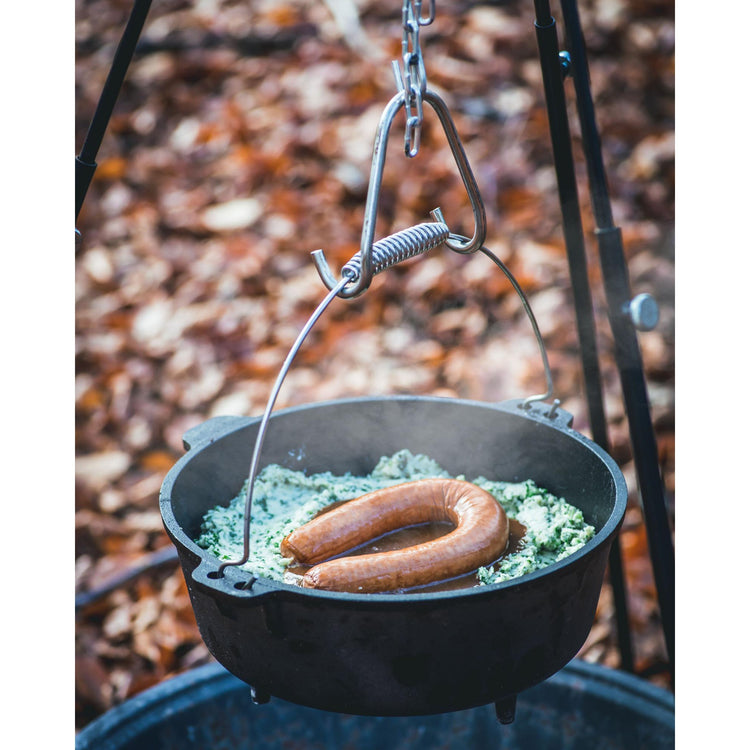 The Windmill Dutch Oven 6 qt Kochtopf (schwarz, ø 31,5 cm | 5,9 Liter)