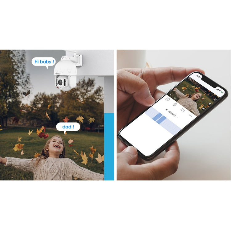 FOSCAM SD8P, 4K 8MP Dual-Band-WiFi PTZ externe Sicherheit