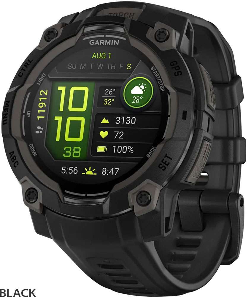 Garmin instinct® 3 amoled 45 mm – GPS-Multisport-Smartwatch