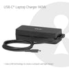 Club 3D USB-C Laptop-Ladegerät 140 W, 1 Meter (schwarz)