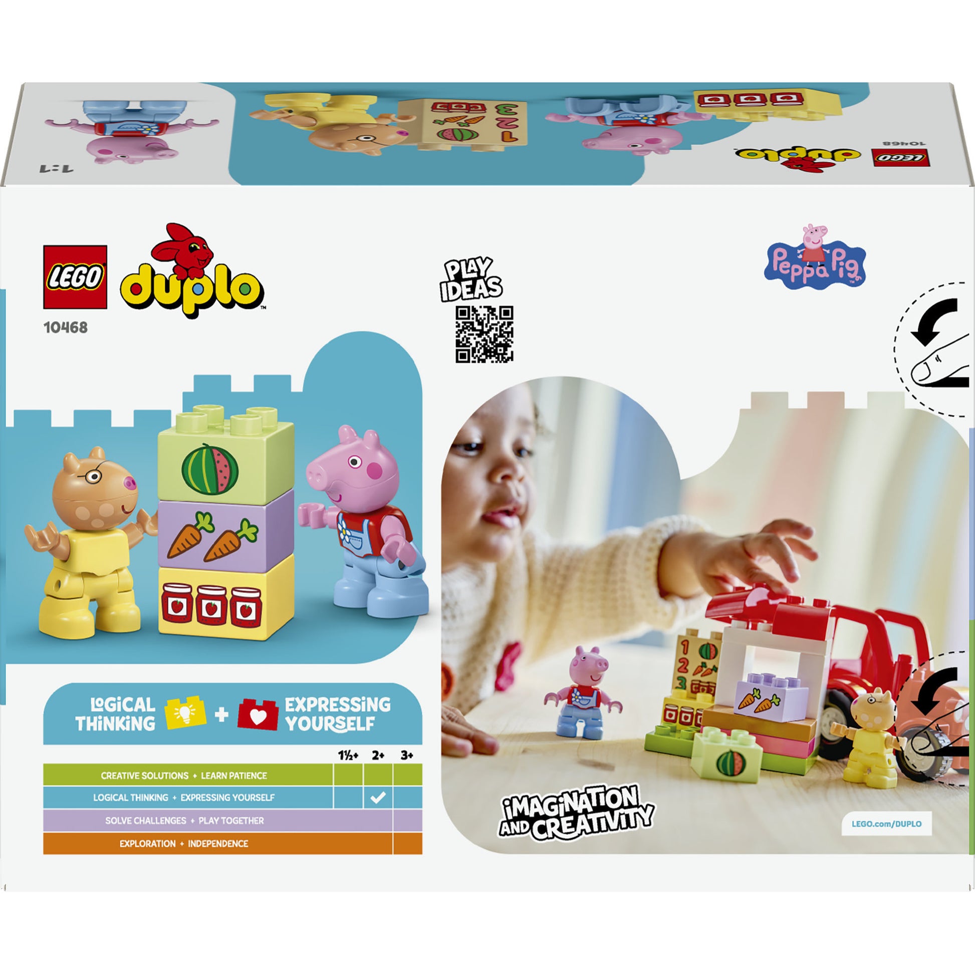 Lego Duplo 10468 Traktor und Marktstand