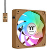 Thermaltake CT120 EX Reverse Argb Sync PC-Lüfter Gravel Sand (3-Lüfter-Pack) Gehäuselüfter (hellbraun, 3 Stück, 120 x 120 x 25 mm, PWM)
