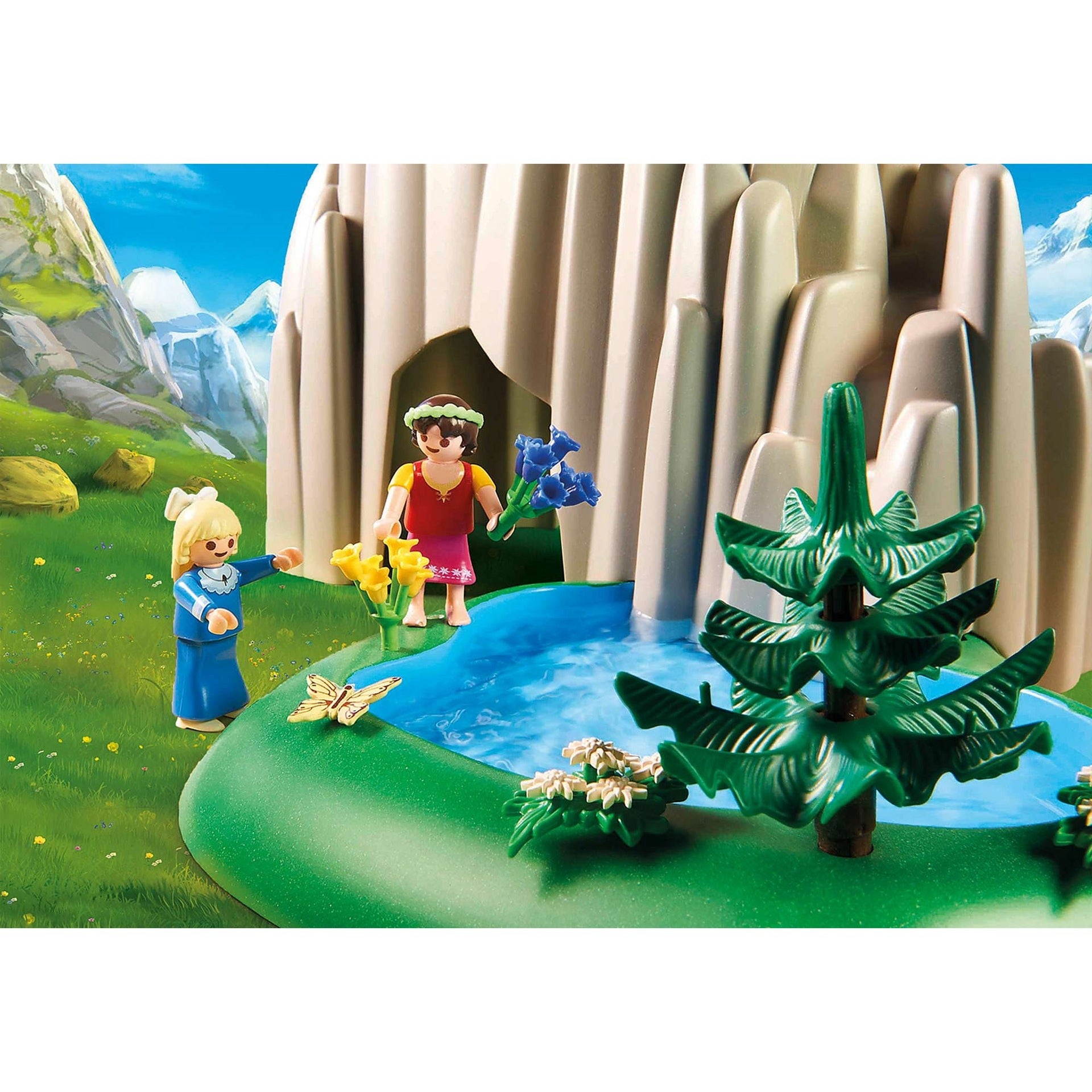 Playmobil 70254 Heidi, Klara und Peter am See