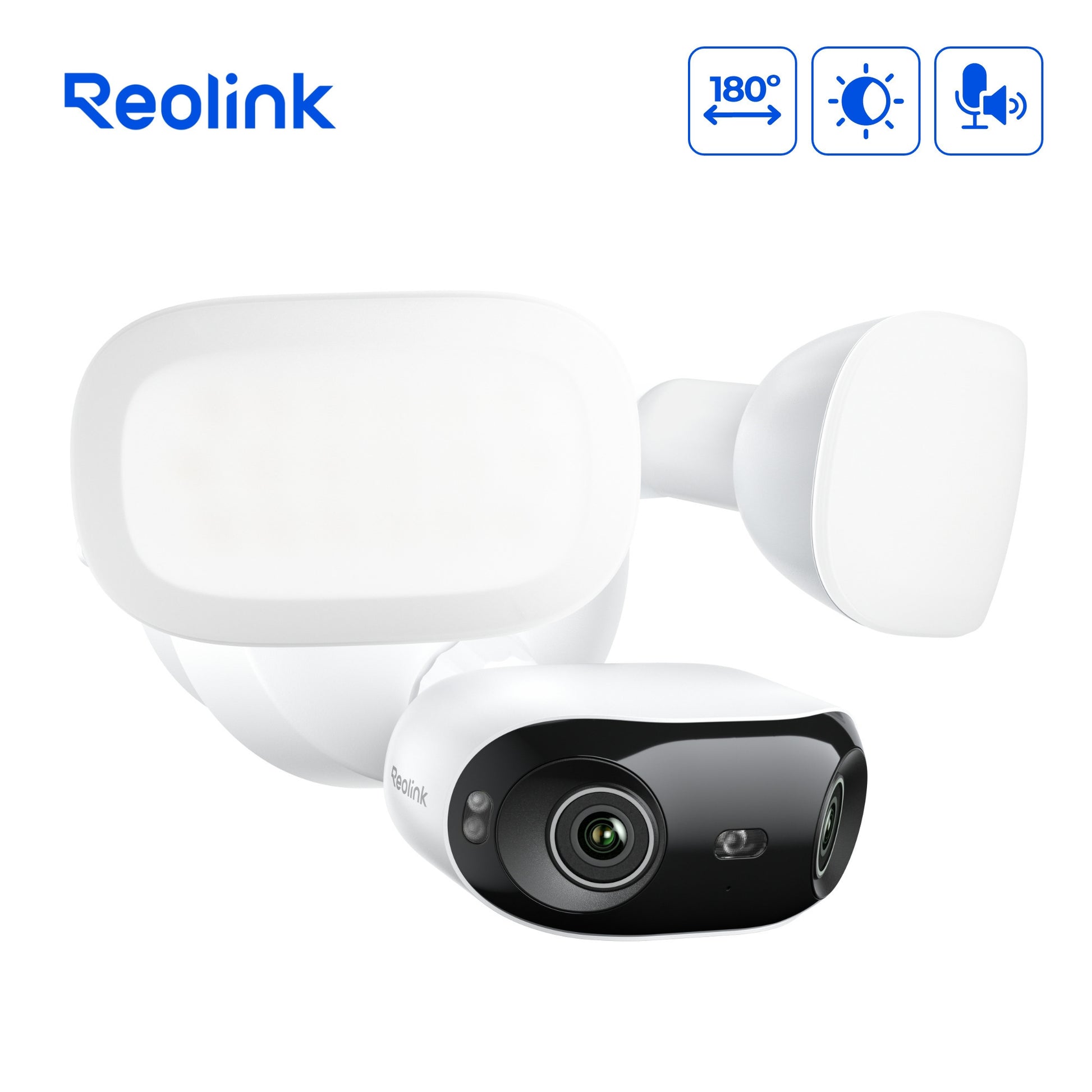 Reolink F751W Elite Flutlicht-WLAN-Überwachungskamera (Weiß, UHD 4K, WLAN)