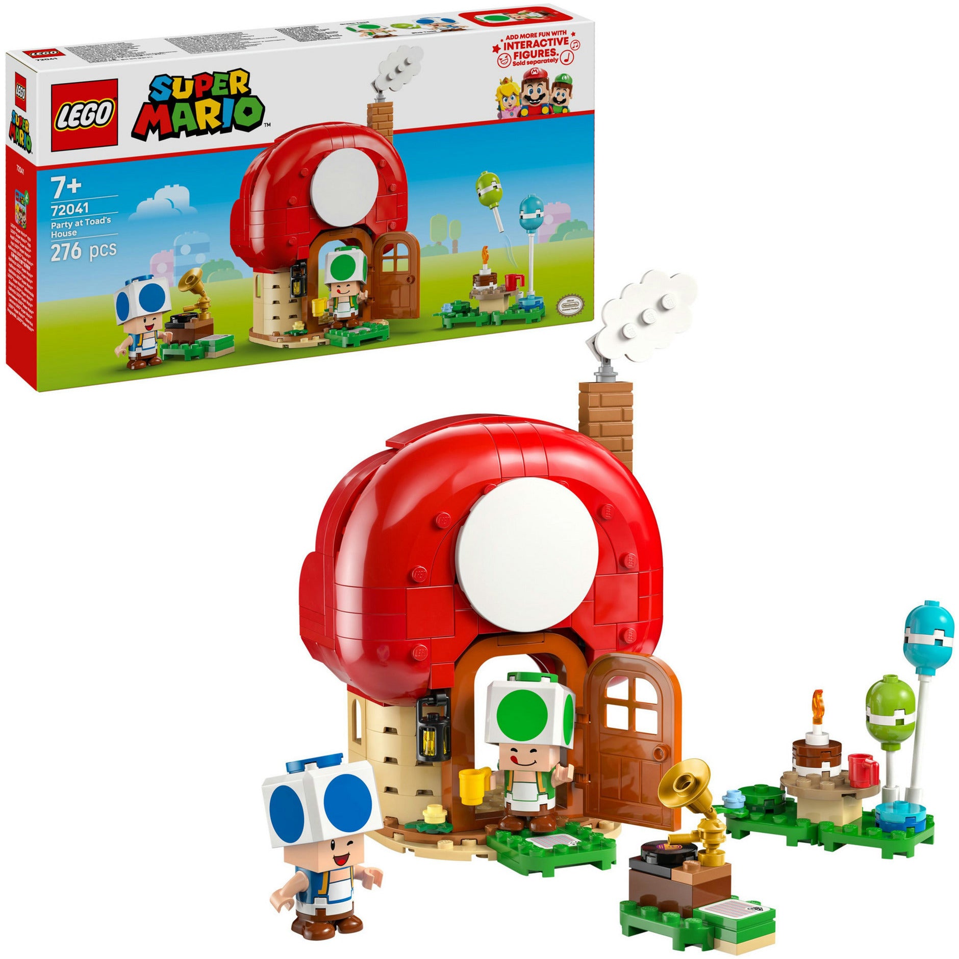 LEGO Super Mario 72041 Toads House Party