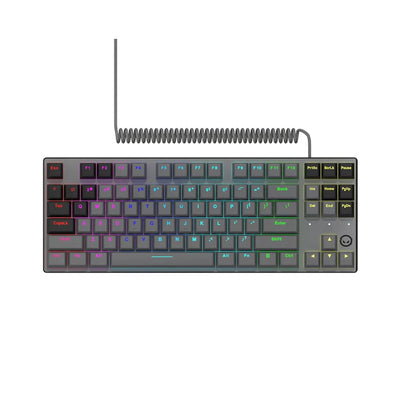 Lorgar Azar 514TKL, Gaming-Tastatur (schwarz, US-Layout, Logar Dream, TKL, RGB)