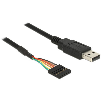 Delock-Konverter USB 2.0 Männlich> TTL 6-polige Pin-Header FEMA