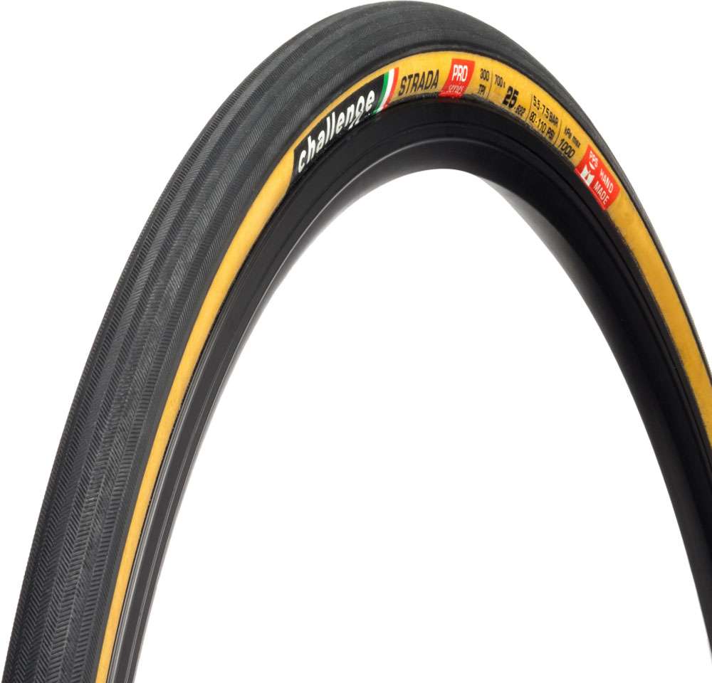 Herausforderung - Strada Pro OT 700x25c Black Braun