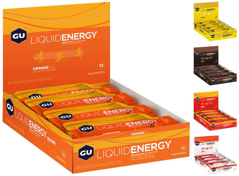 Gu Liquid Energy Gel, 12er-Box