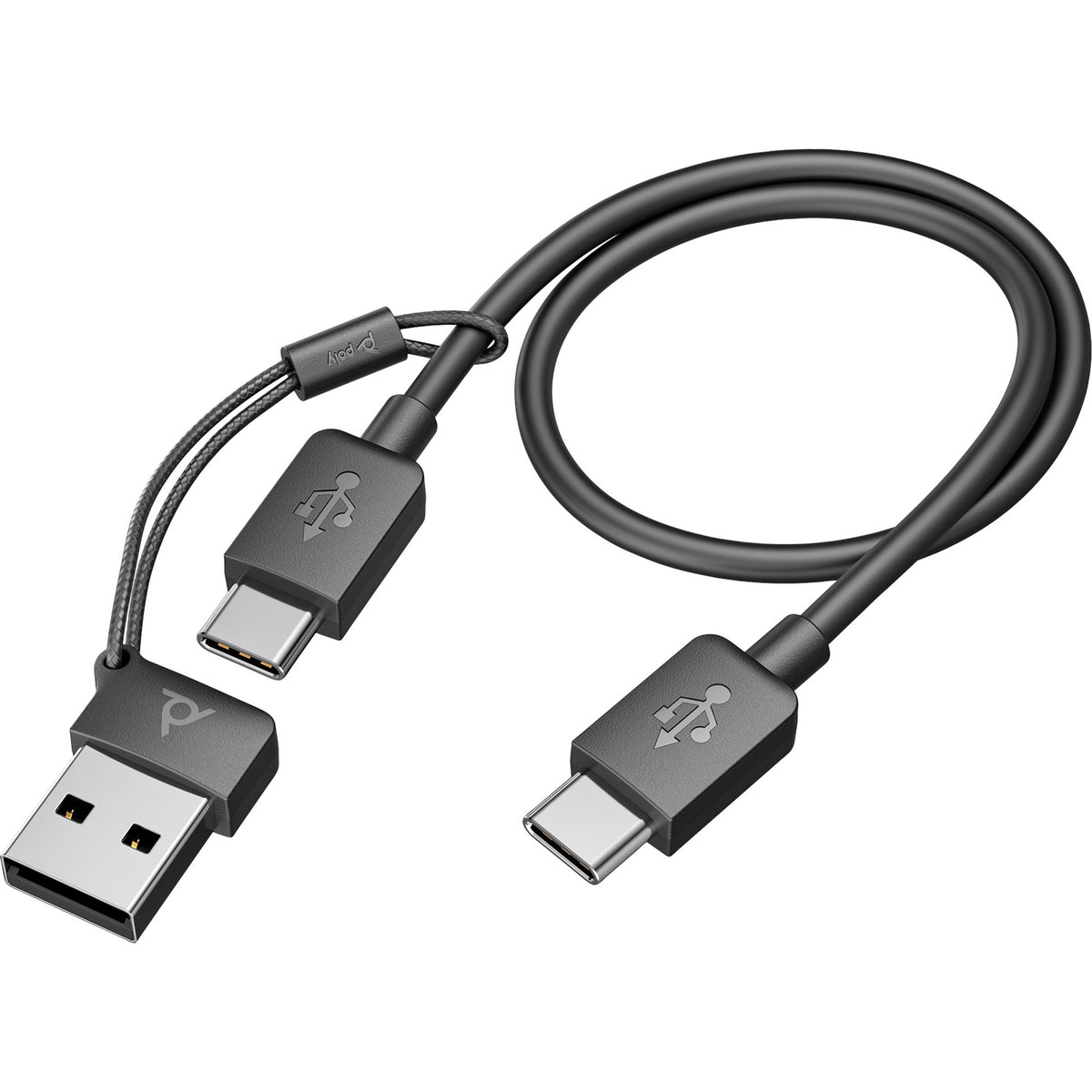 HP Poly Voyager Focus 2 USB-C On-Ear-Headset (Bluetooth)