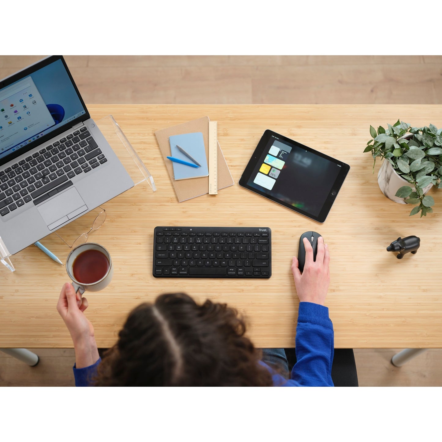 Vertrauen Sie Lyra Compact Wireless Tastatur