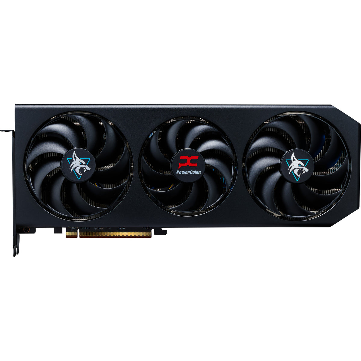 Powercolor Radeon RX 9070 Gre Hellhound 12GB GDDR6 Grafikkarte (schwarz, RDNA4, 3x Display Port, 1x HDMI 2.1)