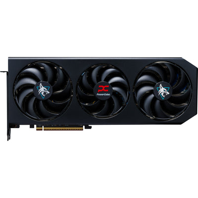 Powercolor Radeon RX 9070 Gre Hellhound 12GB GDDR6 Grafikkarte (schwarz, RDNA4, 3x Display Port, 1x HDMI 2.1)