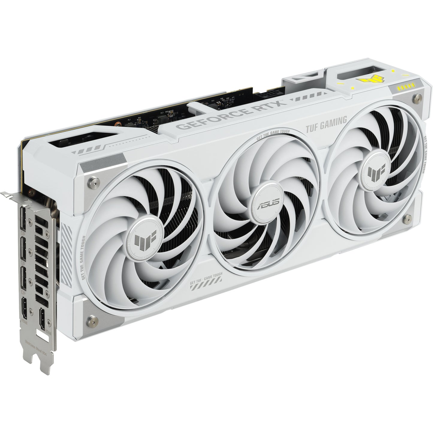 Asus TUF Gaming Geforce RTX 5070 Ti OC weiße Grafikkarte (weiß, 3x Display Port, 2x HDMI, DLSS 4)