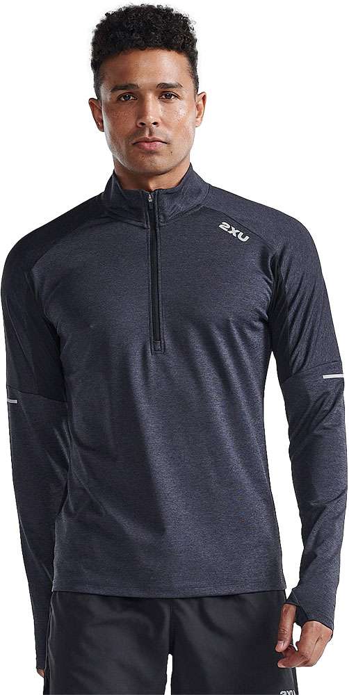2xu aero 1 2 zip - Langarm-Funktionsshirt