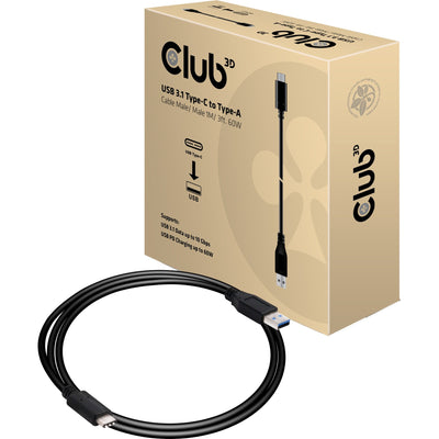 Club 3D USB 3.1 Typ-C Typ-A, 1m