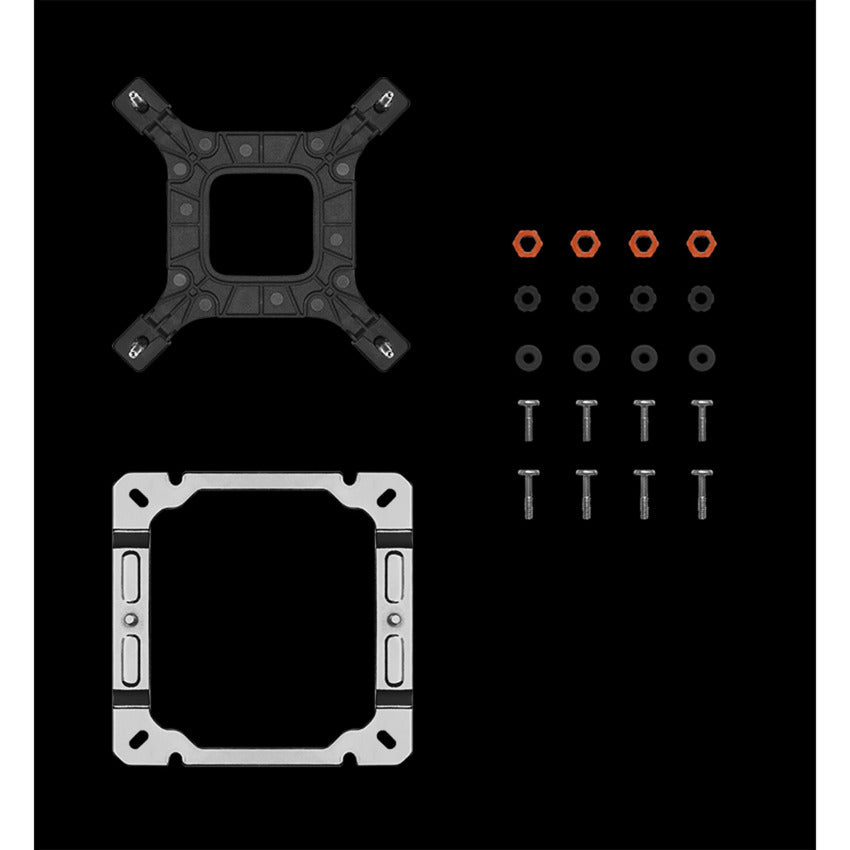Deepcool AK400 Digital SE RGB CPU-Kühler (Schwarz)