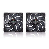 Noctua nf-a12x25 g2 pwm sx2-pp chromax.black Gehäuselüfter (schwarz, 2 Stück, 120 x 120 x 25 mm) - afbeelding 2