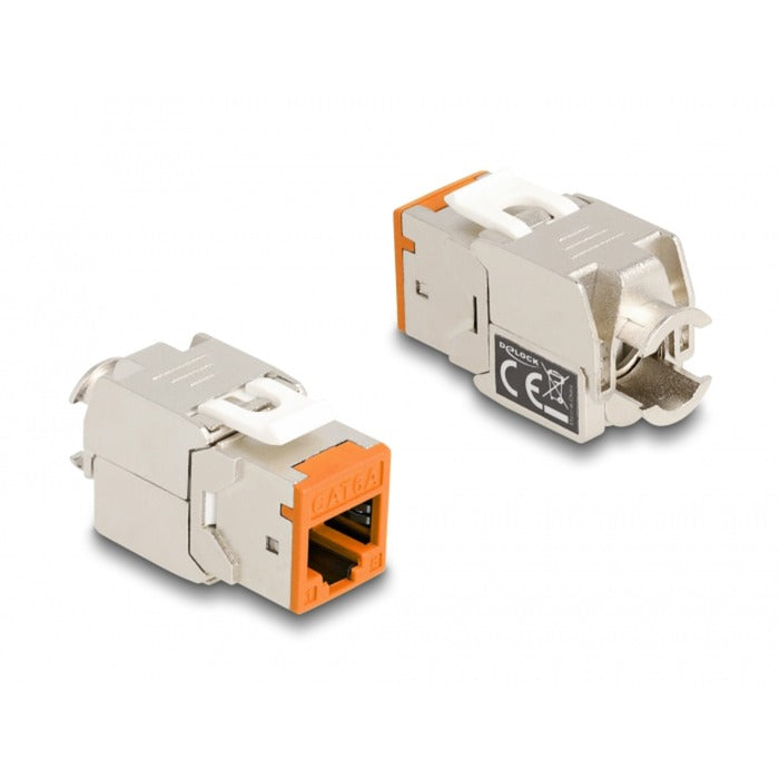 Delock Keystone -Modul RJ45 Jack an LSA Cat 6A Tolfree