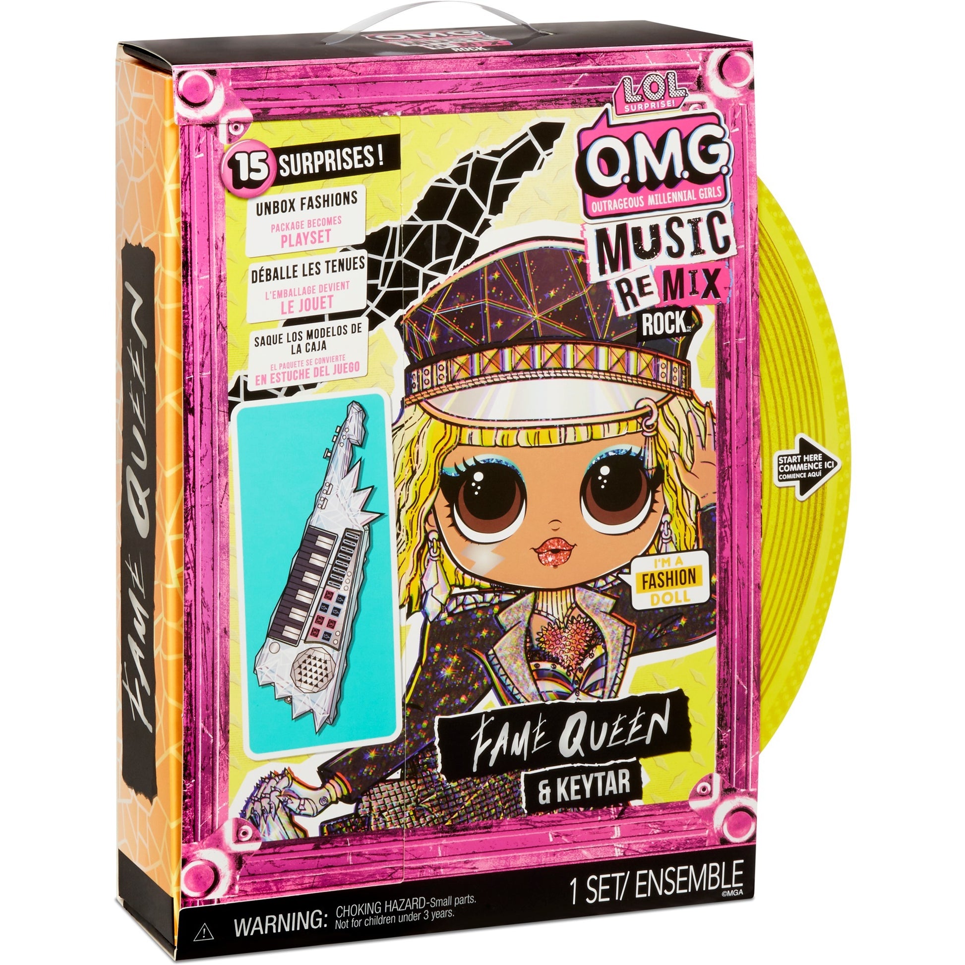 LOL. Überraschung OMG Pop Remix Rockfame Queen und Keytar