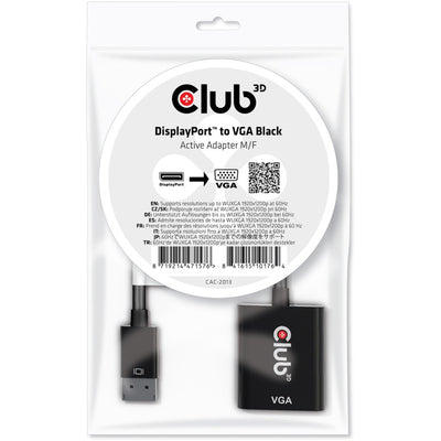 Club 3D DisplayPort 1.1 bis VGA Active Adapter