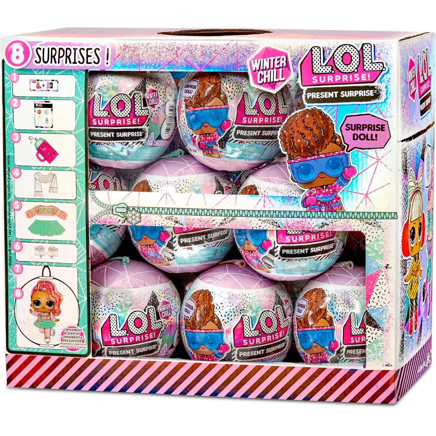 MGA Entertainment Überraschung! Präsentieren Sie den Winterkühl