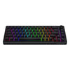 Hator Skyfall kabelgebunden, Gaming-Tastatur (schwarz, US-Layout, Hator Aurum Sterling, 65 %, RGB, Double Shot Abs, Hot-Swap)