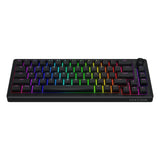 Hator Skyfall kabelgebunden, Gaming-Tastatur (schwarz, US-Layout, Hator Aurum Sterling, 65 %, RGB, Double Shot Abs, Hot-Swap) - afbeelding 2