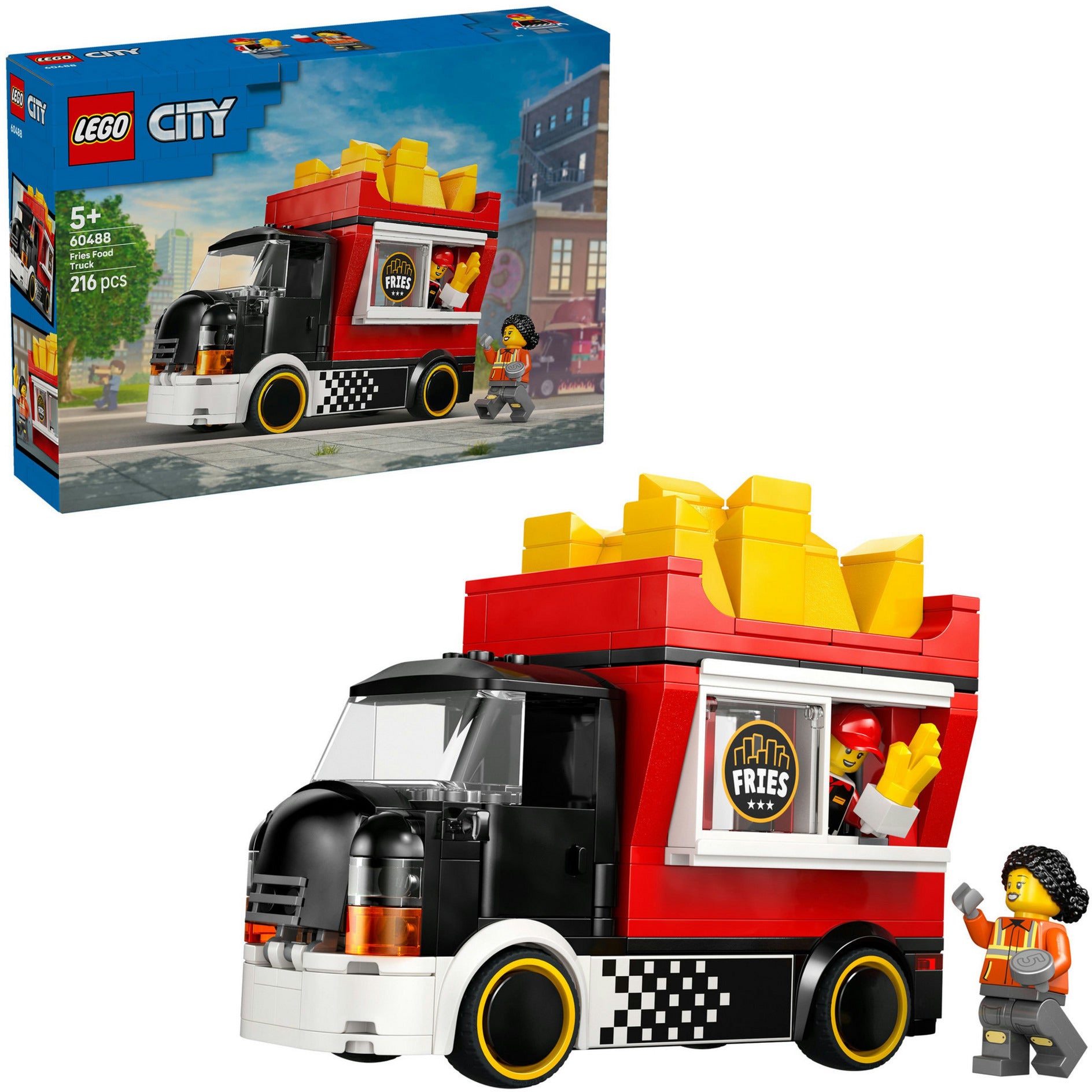 Lego City tolle Fahrzeuge 60488 Snackbar-Truck | 2 Stk