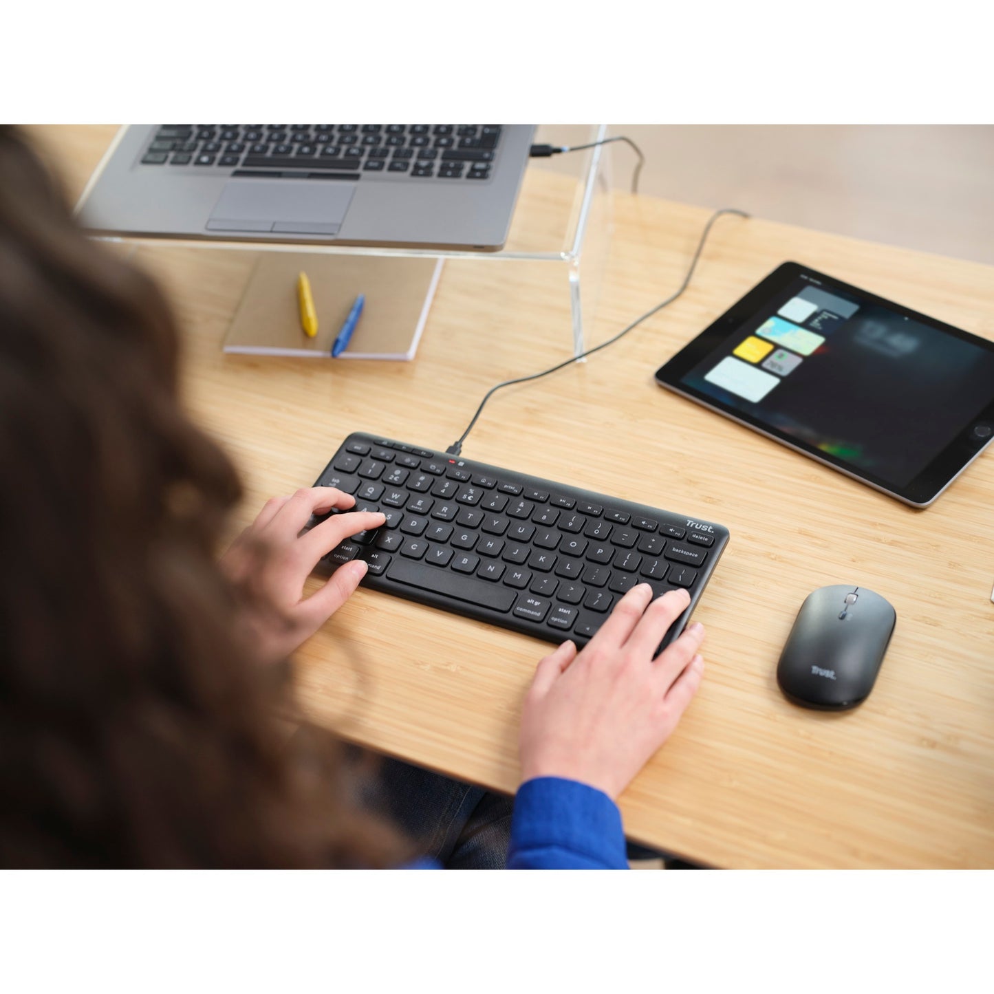 Vertrauen Sie Lyra Compact Wireless Tastatur