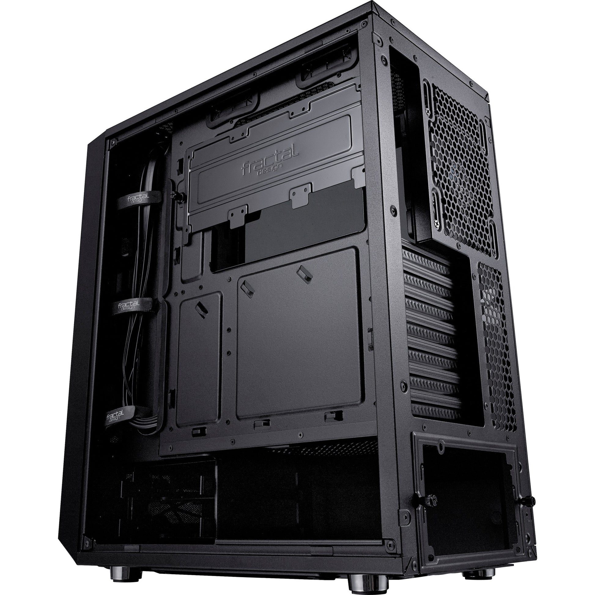 Fraktales Design meshify c dunkle getemperte Glas