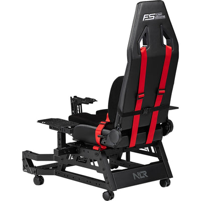 Next Level Racing Flight Seat Pro Rennsimulator (schwarz rot)