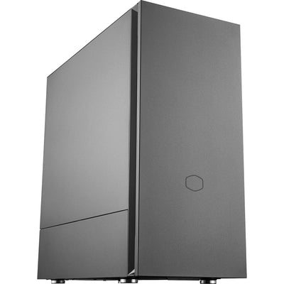 Cooler Master MCS-S600-KN5N-S00 Silencio S600 ohne TG, ATX, Midi-Turm, 5x 2,5, 2x 120 mm, Schwarz
