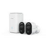 Reolink Home Hub1 mit 2x B350 und 1x Solarpanel 2 USB-C-Überwachungskamera (weiß)