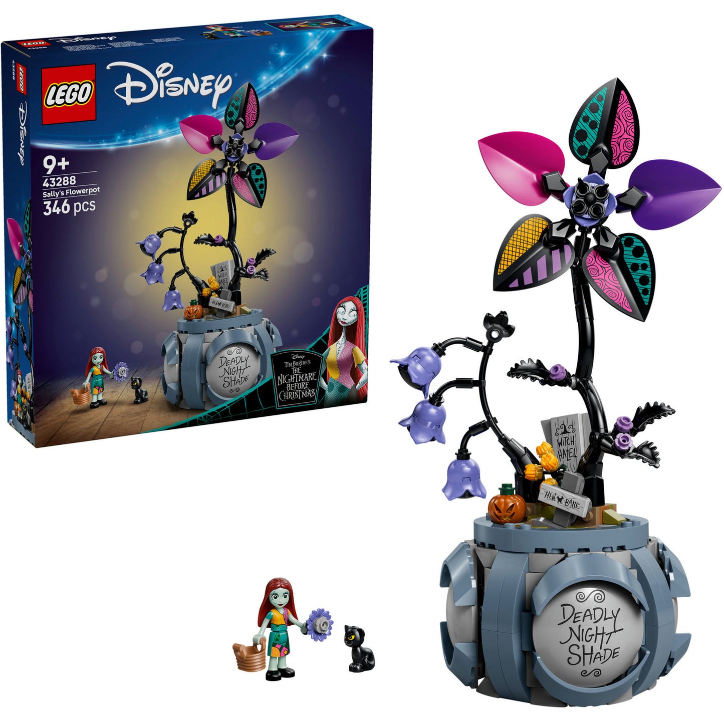 Lego Disney 43288 Sallys Blumentopf