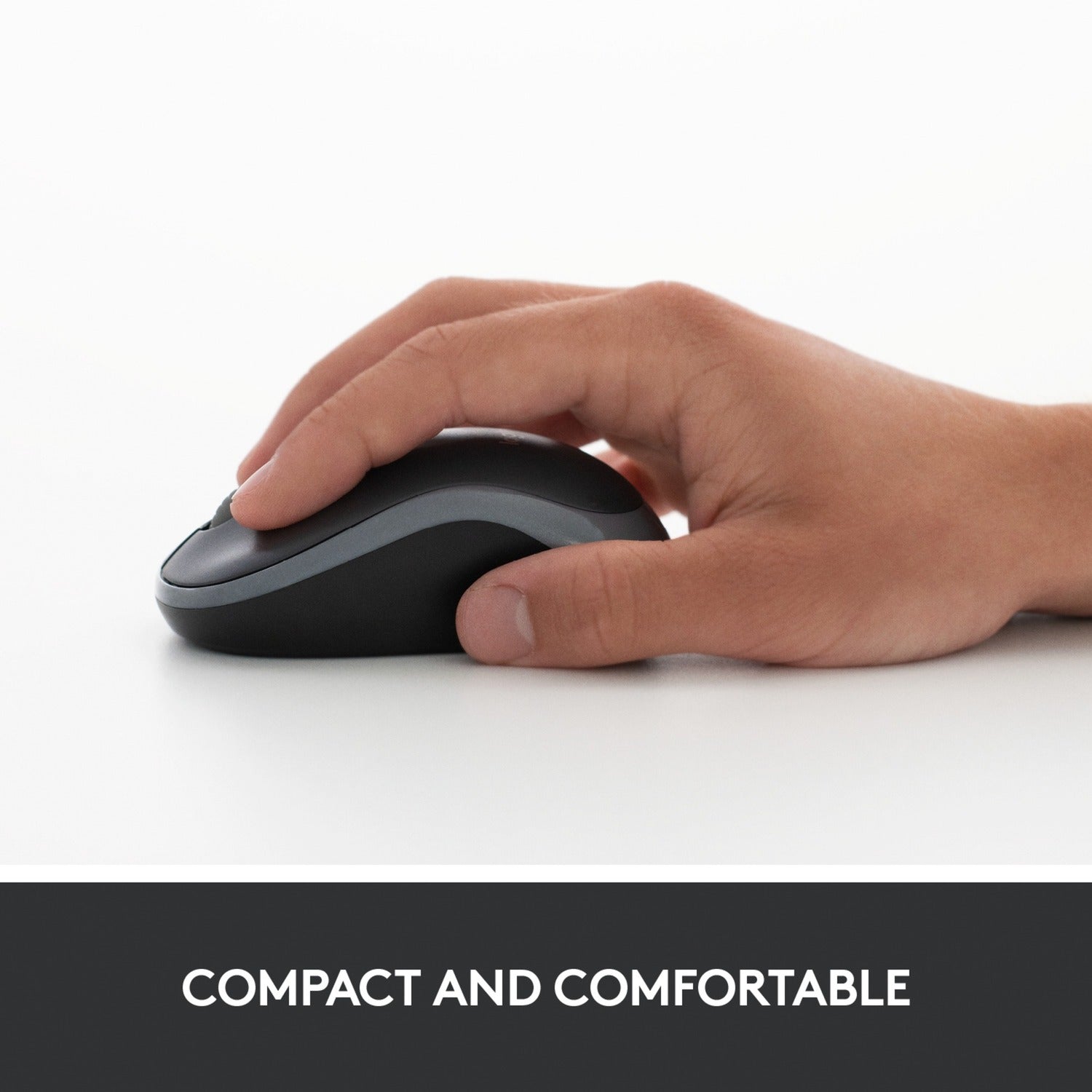Logitech kabellose Maus M185 (blau, Einzelhandel)
