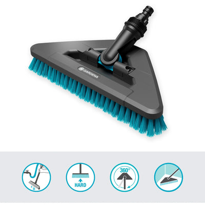 Gardena Cleansystem Steelbrush Hard Flex, Pinsel für G.