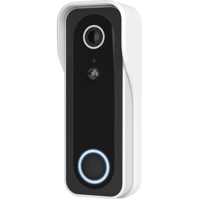 Trust doorcam-3000 intelligente WLAN-Türklingelkamera (weiß schwarz, 2,4 GHz WLAN)