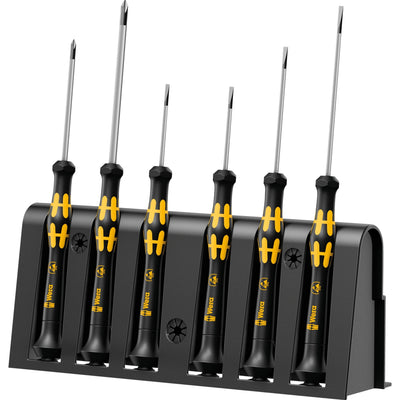 Wera Micro ESD -Schraubendreher -Set mit Rack