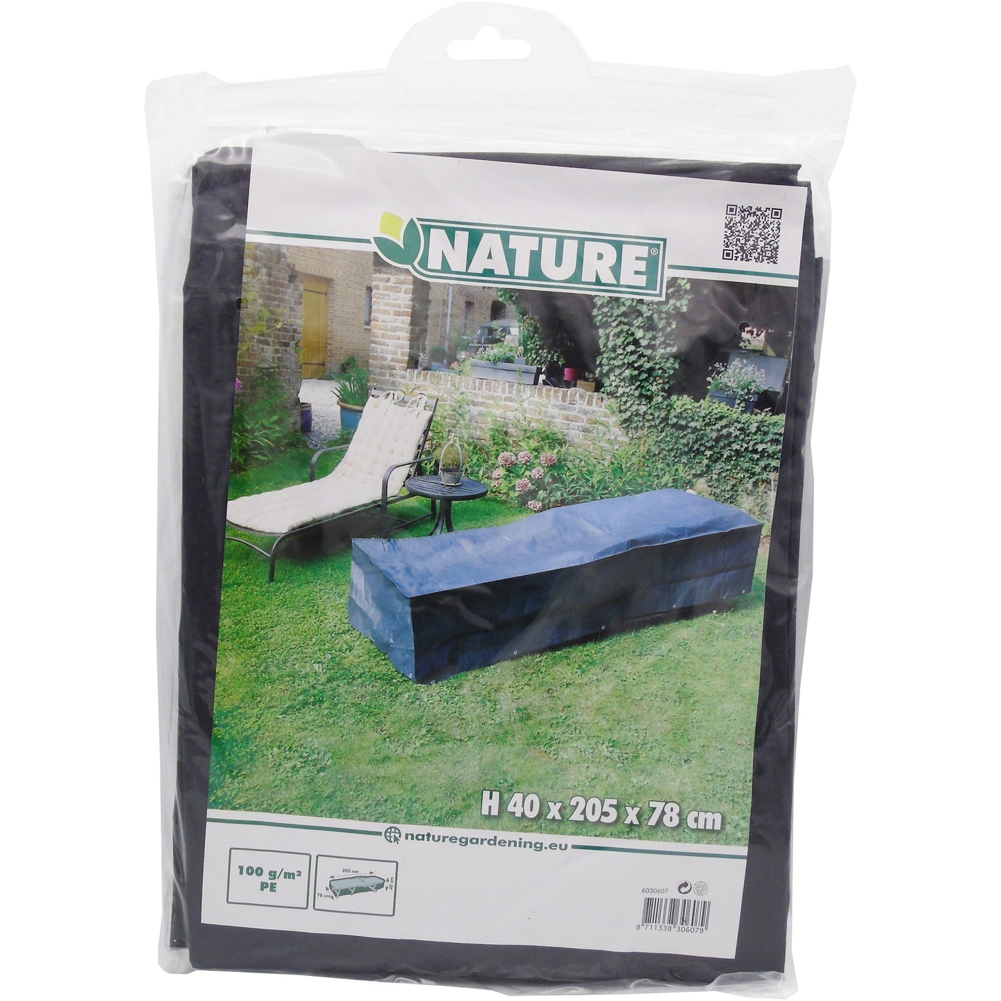 Naturgartenmöbelabdeckung für Lounger