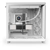 Nzxt h9 flow Midi-Tower-Gehäuse (weiß (matt) | 2x USB-A | 1x USB-C | gehärtetes Glas)