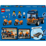 Lego City tolle Fahrzeuge 60491 Transporter für Motorräder | 2 Stk - afbeelding 7