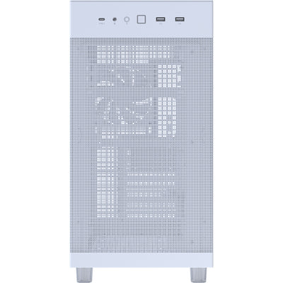 Asus Prime Ap303 - Mesh Panel Midi Tower Gehäuse (weiß | 2x USB-A | 1x USB-C)