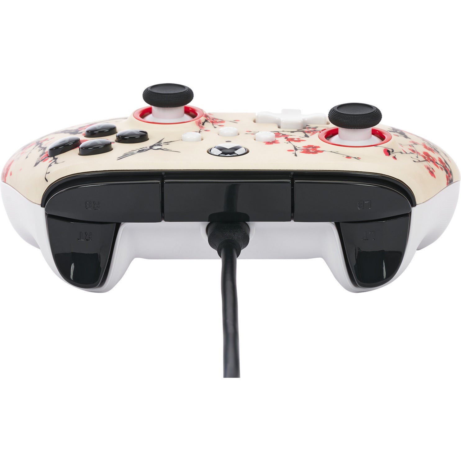 Powera Advantage Controller mit Kabel für die Xbox Series X|s – Warrior's Nirvana (Magnolia White, Xbox Series X|s, Xbox One, PC)